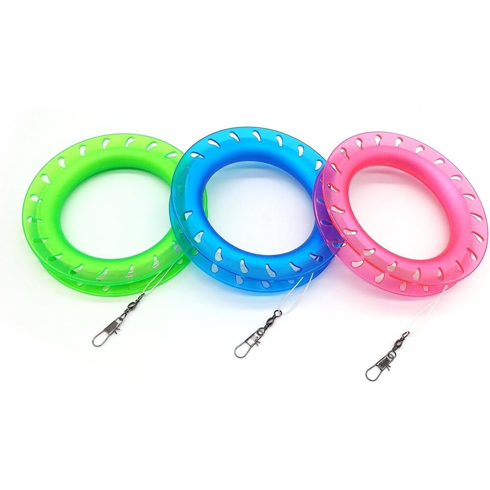Kaiciuss 3 Pack Kite String Hoop for Kids, Kite Spool Set for Boys and Girls